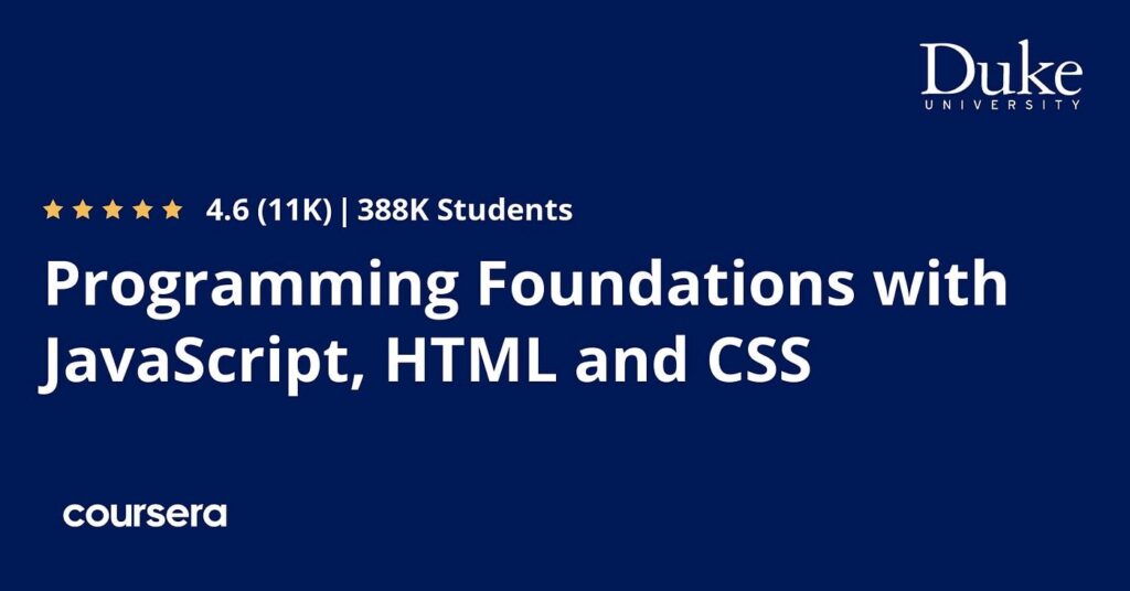 HTML and CSS for Beginners - Coursera